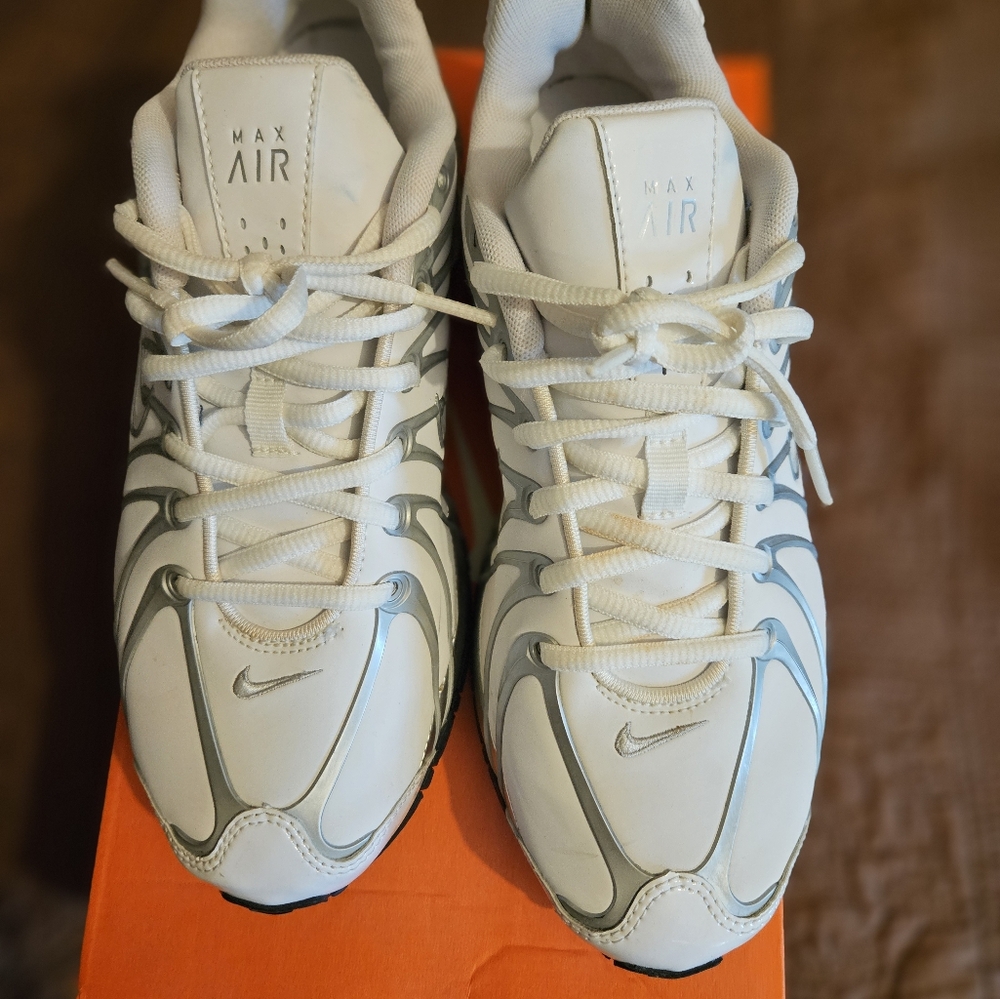 Nike Womens Air Max Torch SL 317004-111 White Running Sneakers Size 8 1/2